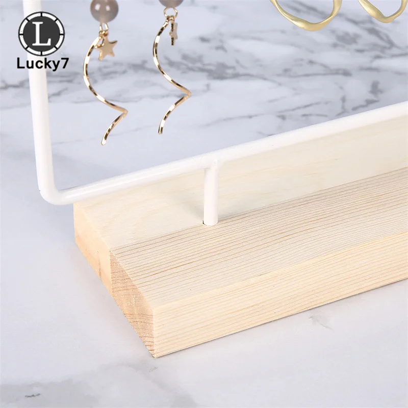 110Holes 55Pairs Stud Earring Display Rack Metal Stand Holder Jewelry Earrings Organizers Showcase Packaging Display Wholesale