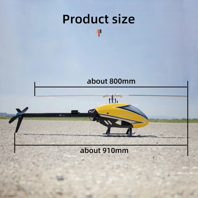 FLYWING FW450 V2.5 6CH RC 헬리콥터, FW450L FBL 자이로 헬리콥터, H1-GPS 비행 컨트롤러, RTF 브러시리스 모터, h1 rtr 헬리콥터