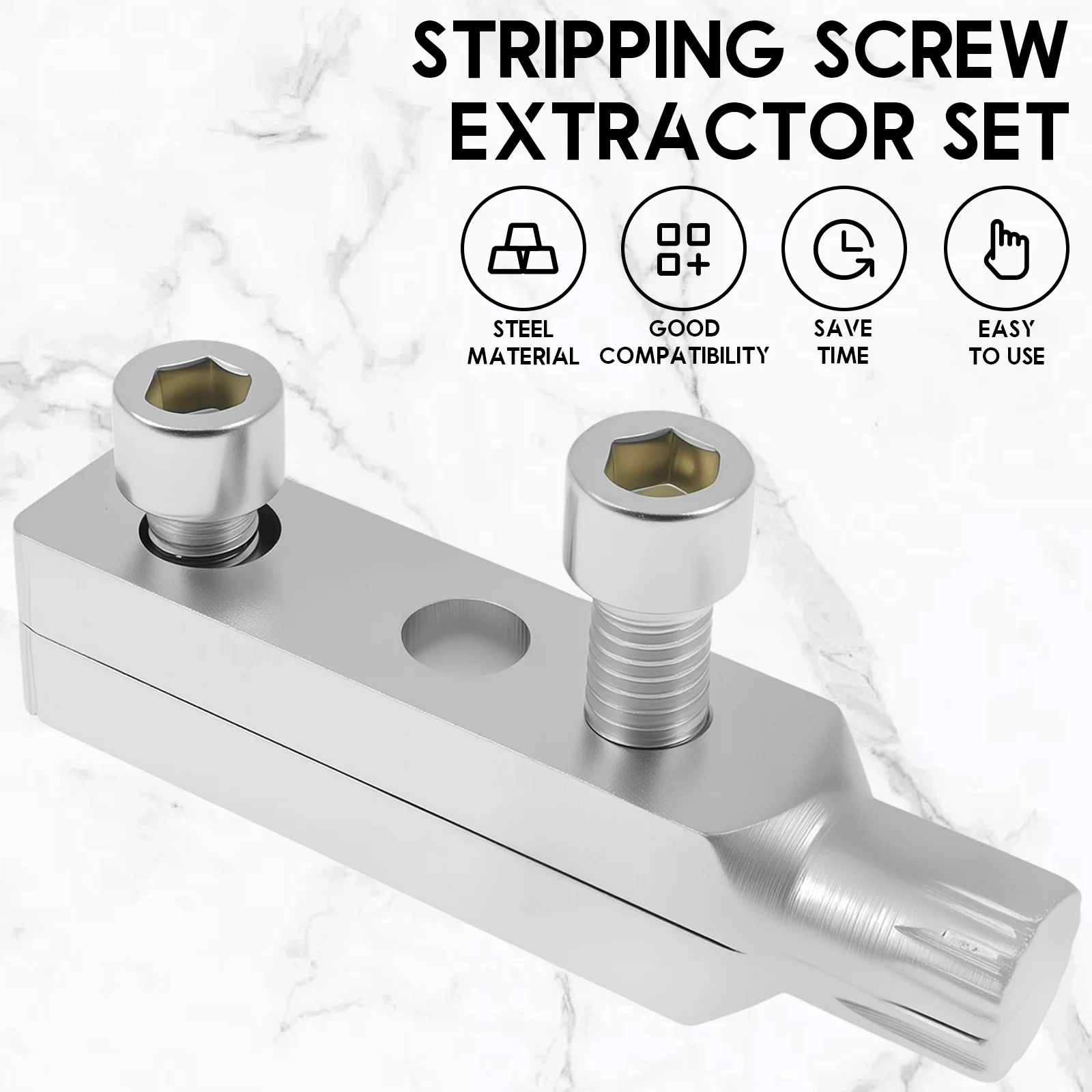 Broken Pipe Thread Extractor Faucet Angle Valves Broken Wire Extractor Universal Damage Screw Removal Tool Household Plumber Too