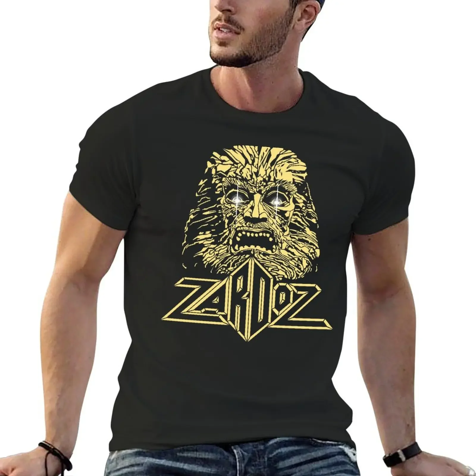 

Мужская хлопковая футболка оверсайз Zardoz