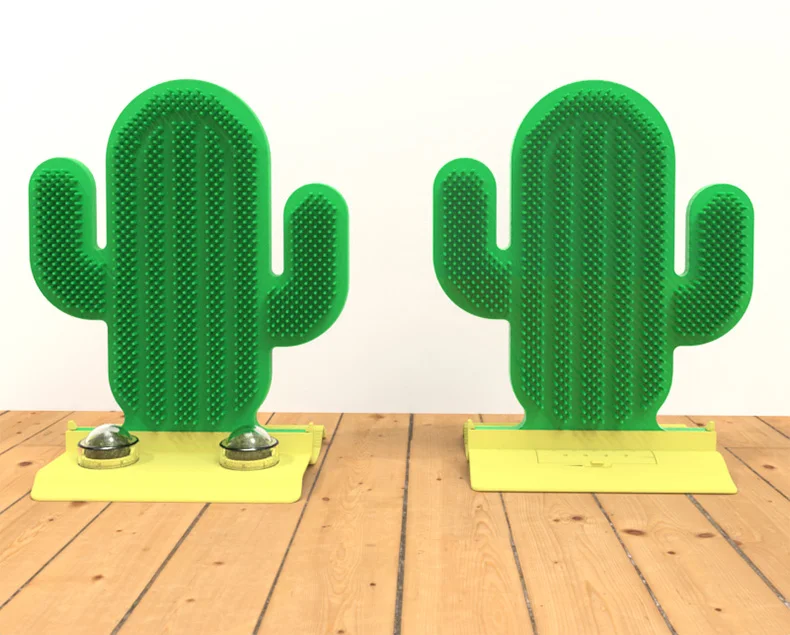 Title 5, HOOPET Cactus Cats Brush Corner Cat Self Groome...