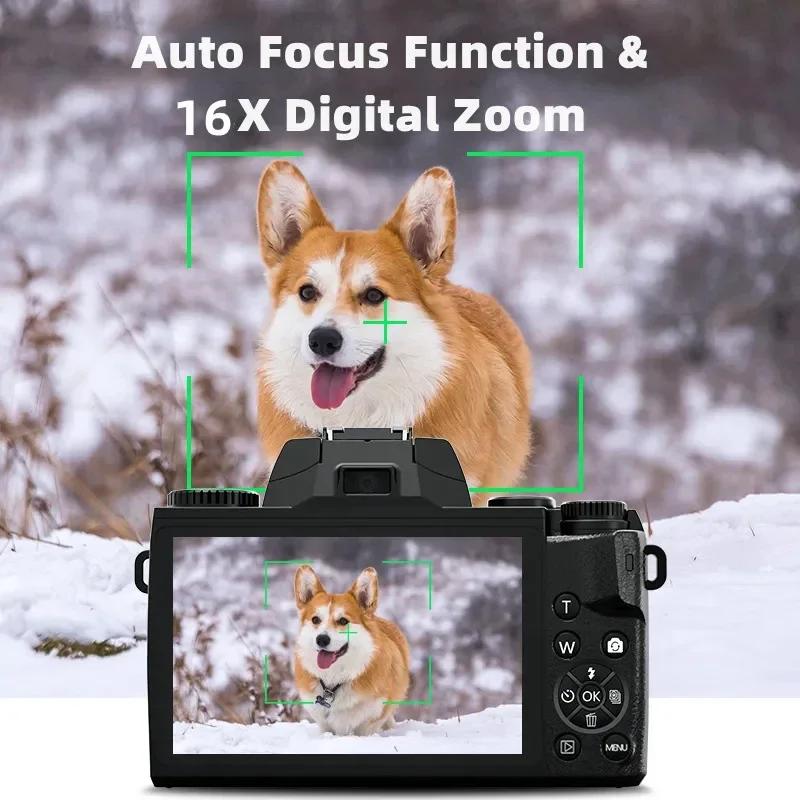 4K Digital Camera 64MP HD Digital Video SLR DSLR Camera For Live