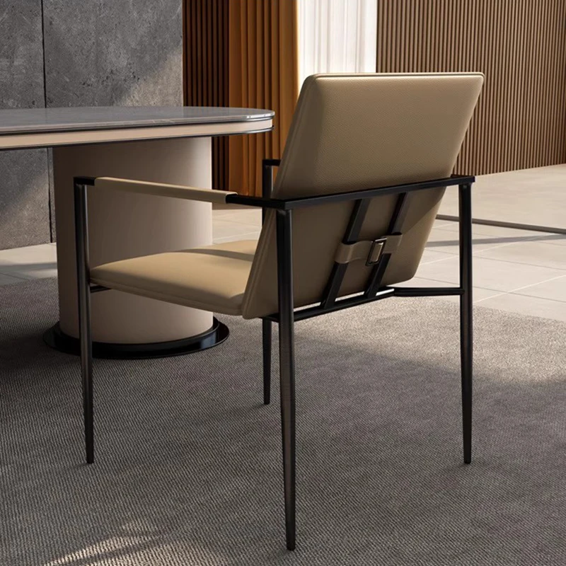 

Vanity Arm Dining Chairs Living Room Designer Metal Luxury Dining Chairs Accent Occasional Poltrona Luxuosa Home Furniture