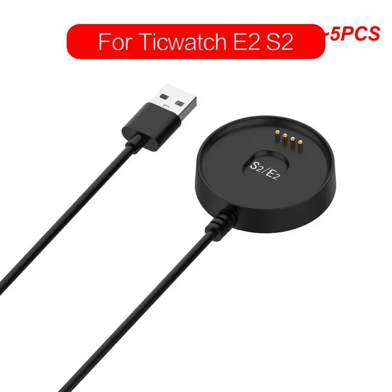 

USB-зарядное устройство для смарт-часов Ticwatch C2, 1-5 шт., 100 см