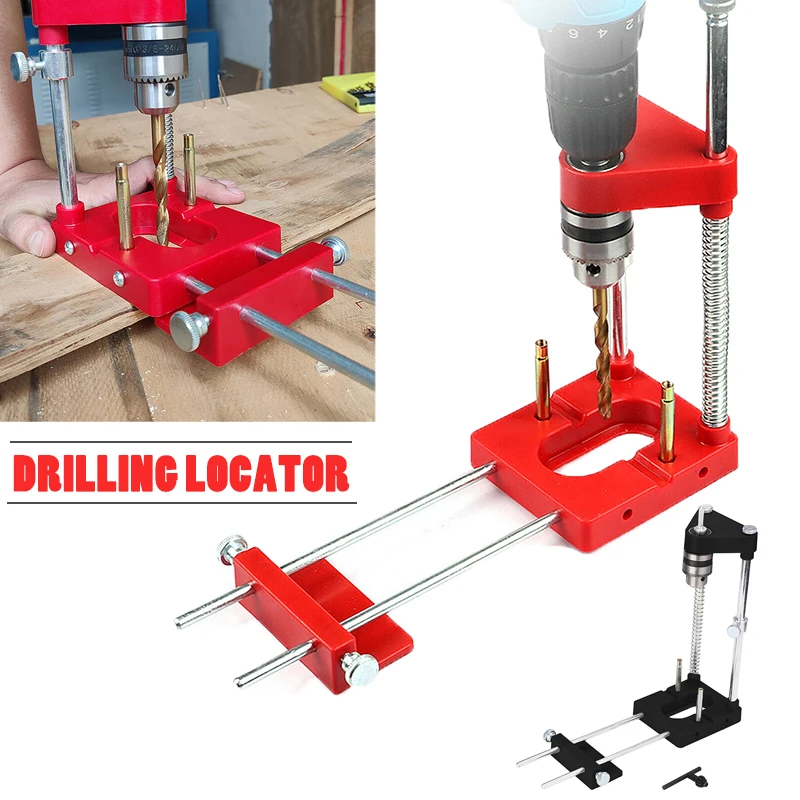 Woodworking Drill Locator Drill Locate Guide Tools Adjustable Wood