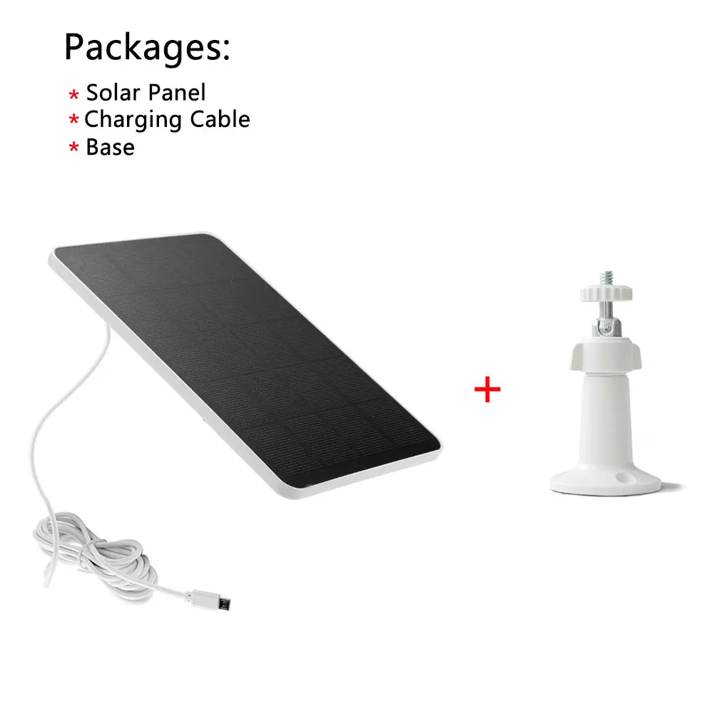 Waterproof Solar Charger for Home and Security Cameras