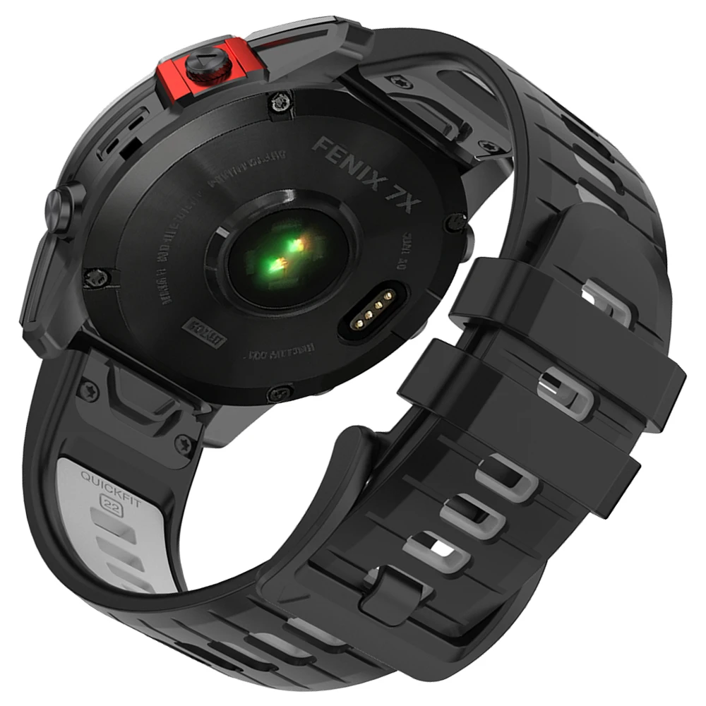 Durable Silicone Sports Watch Band - QuickFit Design