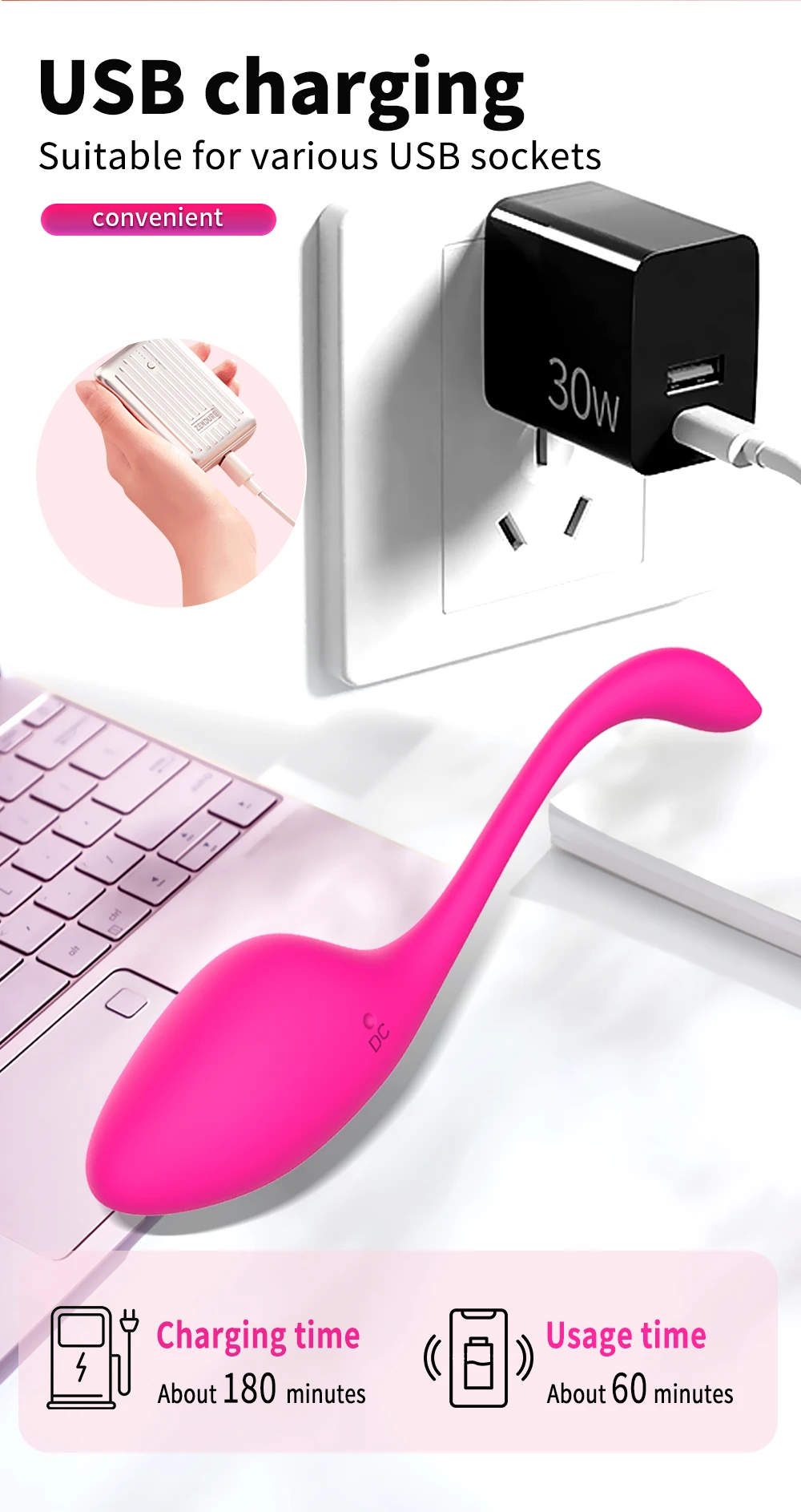 Vezeték nélküli Bluetooth G-pont vibrátor nőknek APP távirányítóval viselhető vibráló tojás alakú csikló női bugyi S_voghion.com