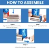 Bathroom Accessories Toothpaste Squeezer Tube Roller Stainless Steel Wringer Roller Rotate Dispenser for Ointments Cosmetics 5