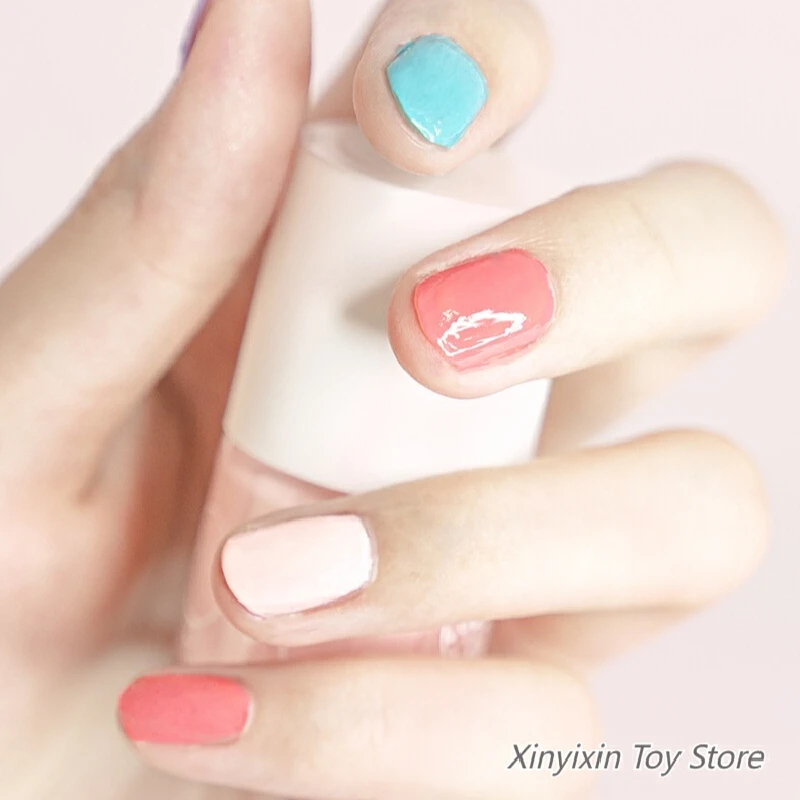 Nail Polish Stage Performance Cosmetics For Teenagers And Children Student Party Tearable Nail Polish Water Based Nail Polish 5