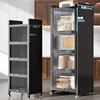 Modern Metal Kitchen Cabinets Multi-layer Storage Cabinet Floor Racks Multifunctional Muebles De Cocina Furniture ZT50KC 2