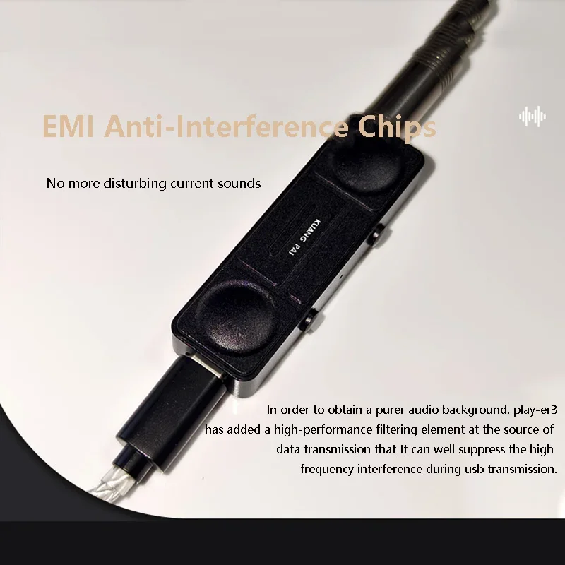 HIFI Decoding Headphone Amplifier 430mW Power CS43131 DAC DSD256 384KHz 32bit Decoding Balanced Outputs headphone amplifier portable dac amplifier