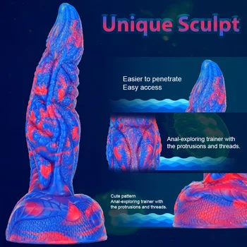 New Monster Penis Dildos Machine For Women Dildo For Men Anal Plug Animal Penis Sex Toys For Women Men Anal Vagina Masturbators 5