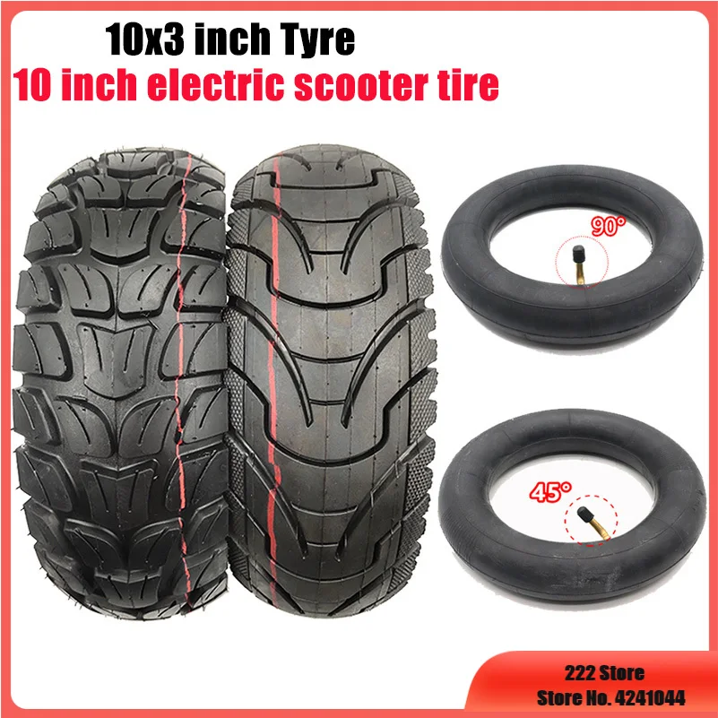 Tyre Inner Tube For Speedual Grace 10 Zero 10X Kugoo M4 Pro Tire 10x3 Inch Off-Road Inner Outer 255x80 Electric Scooter 80/65-6