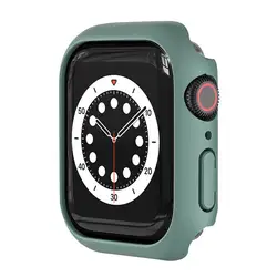 Premium Protective Bumper Cover for Apple Watch - Durable PC Protector and Stylish Accessory (Green)