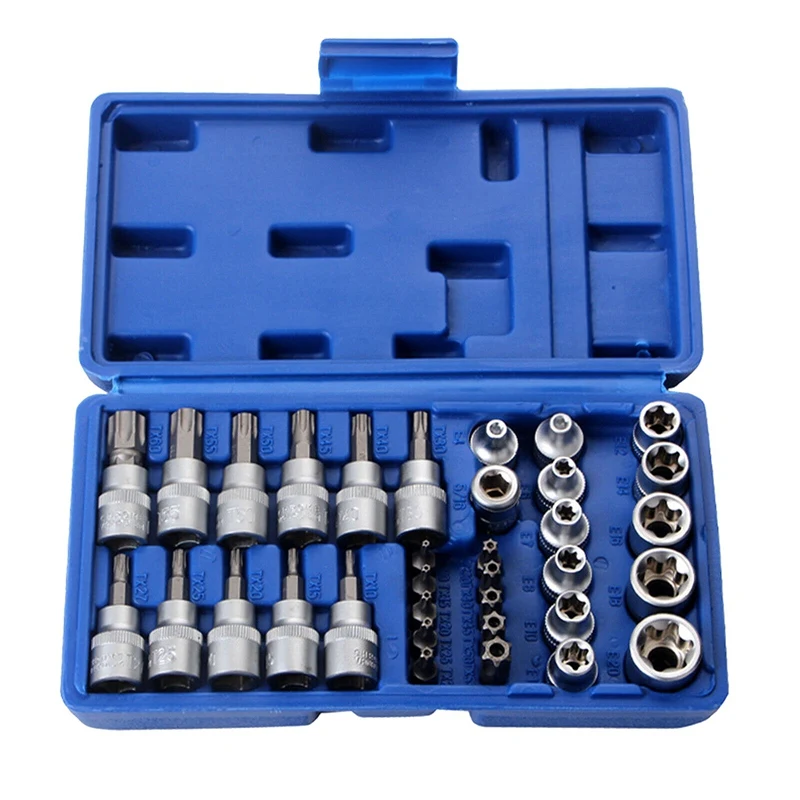 

Screwdriver Sleeve Wrench Set Kit Parts Universal Auto Repair Combo Set Repair Tools
