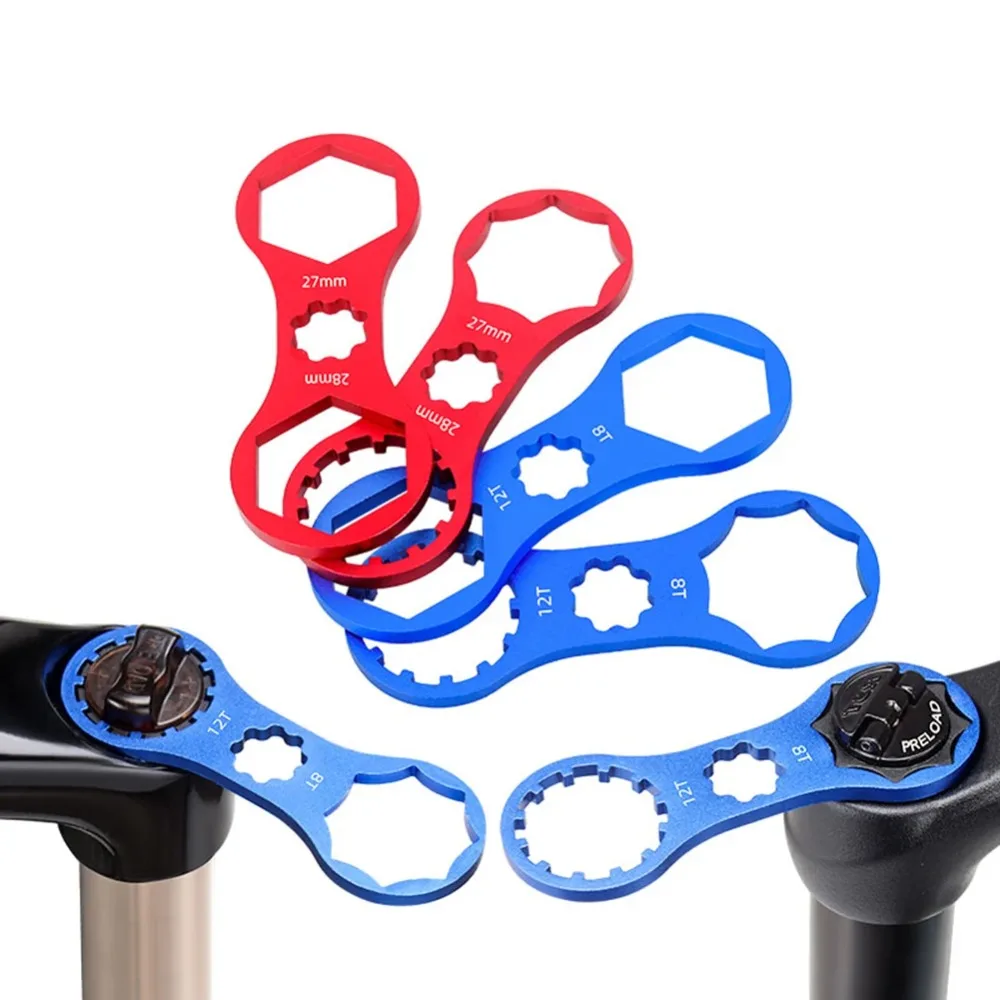 Description Picture 6 of itemMTB Bicycle Aluminum Front Fork Wrench for Suntour XCM/XCR/XCT/RST Mountain Bike Fork CAP Spanner Disassembly Repair Tool
