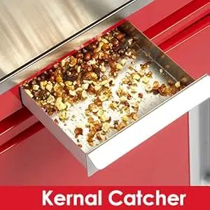 Description Picture 4 of itemCommercial Popcorn Machine with Cart, 8 Oz Kettle, 3 Mins Professional Popcorn Maker Makes Up To 60 Cups,  for Movie Theater