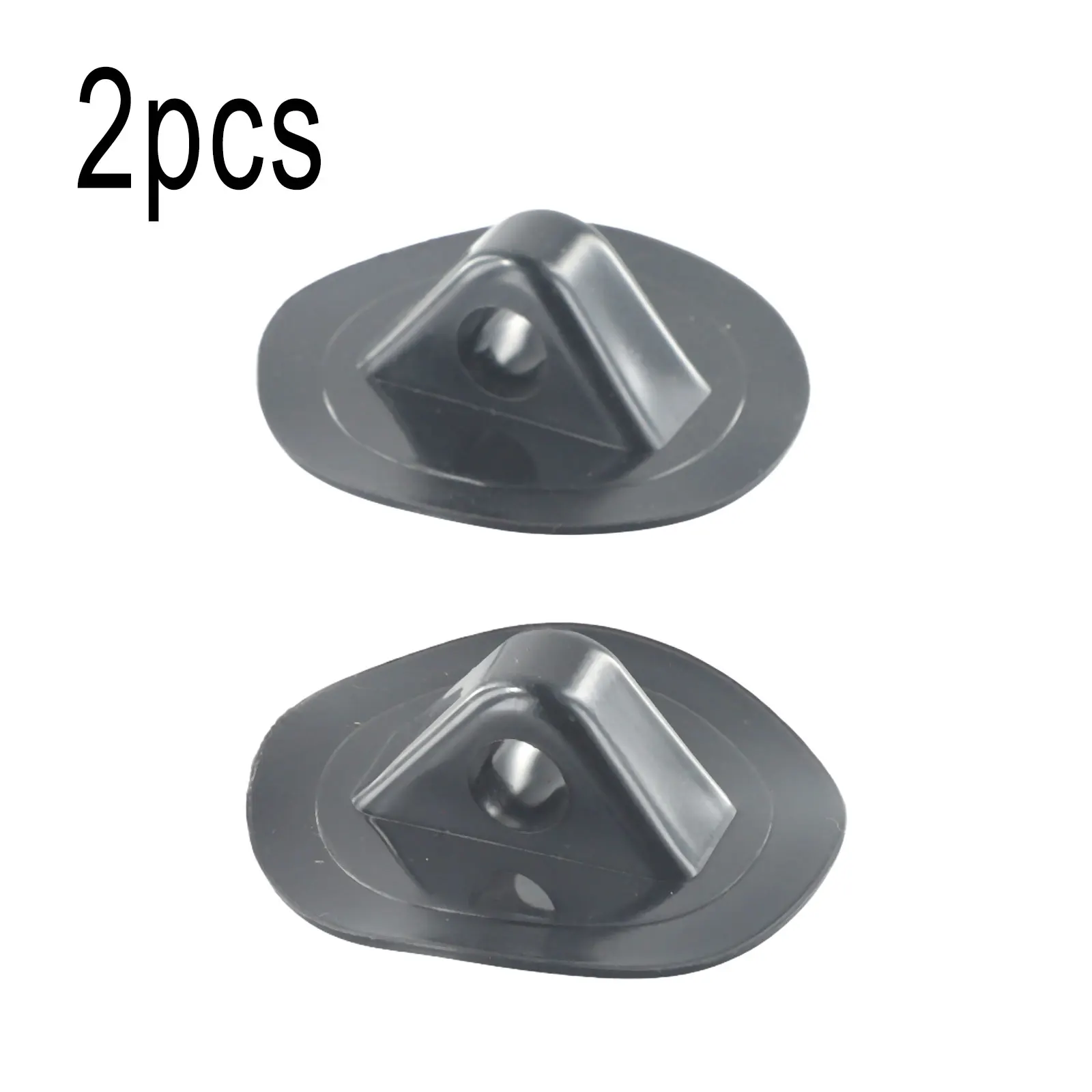 

Anchor Rope Buckle Safety Rope Buckle 2pieces Black PVC Tough Canoes Dinghies For Inflatable Boats Kayaks Brand New