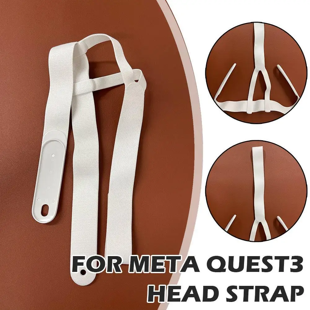 

Adjustable Head Strap For Meta Quest 3 VR Headset Strap Accessories Headband Replacement Parts VR Glasses Accessories