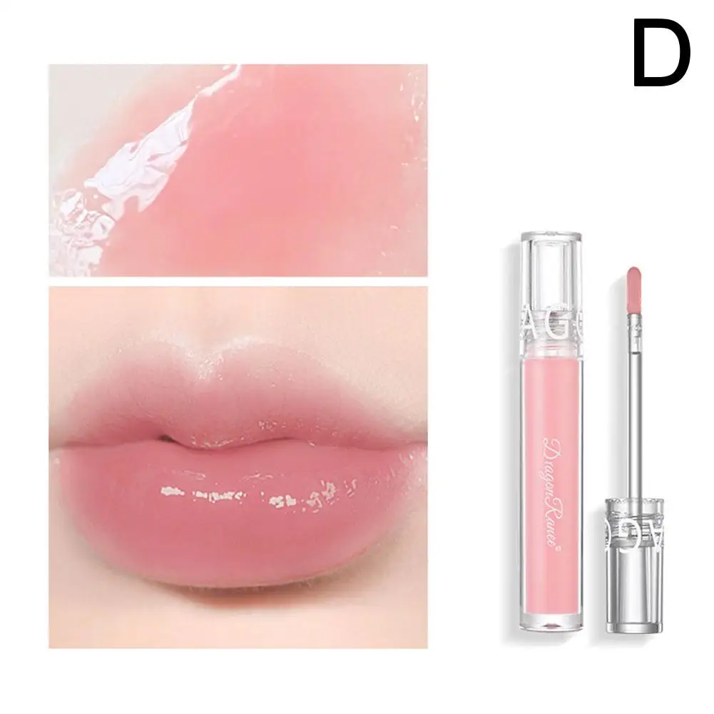 Mirror Water Lip Gloss Lip Glaze Transparent Glass Liquid Lipgloss Lipgloss Cosmetics Lipstick Lips Lasting Oil Waterpr W4O1