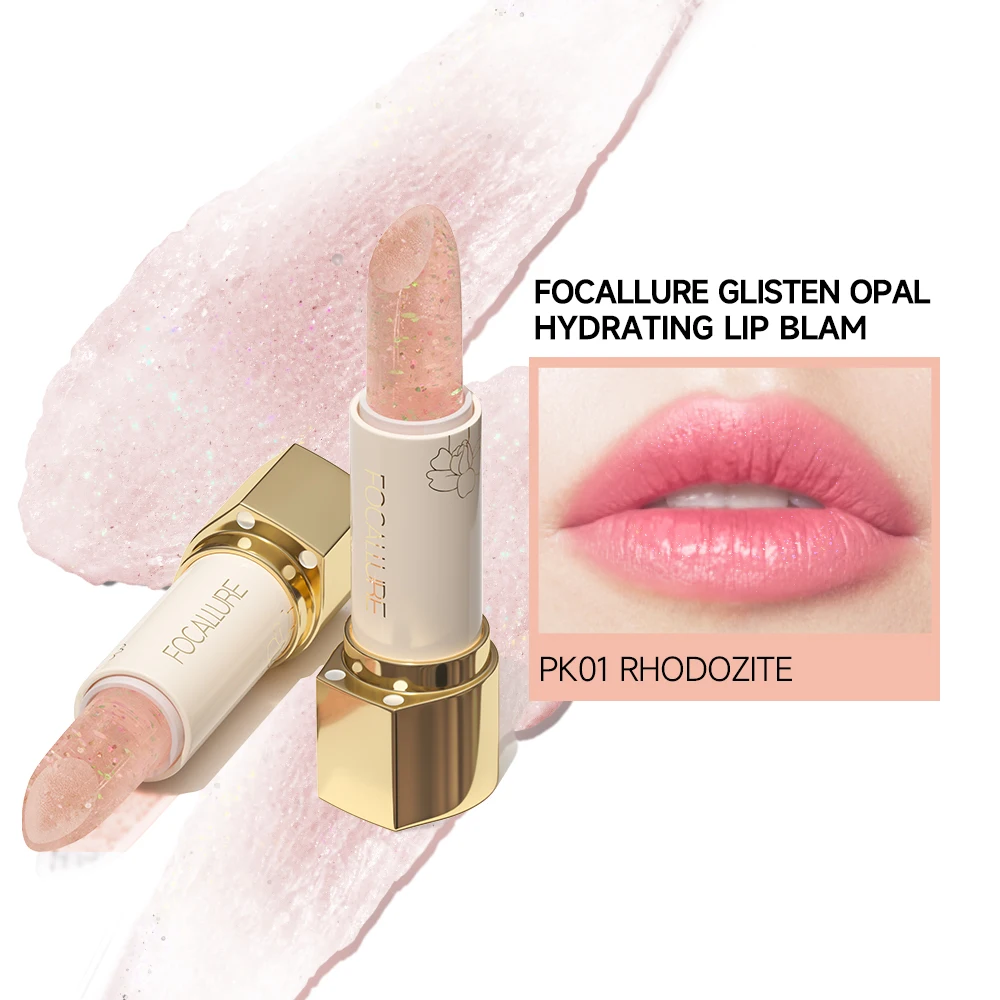thumbnail image 1 of FOCALLURE Glitter Lip Balm 8 Colors Shimmer Lips Plumper Moisturizing Lipstick Long Lasting Waterproof Lip Care Makeup Cosmetics, 1 of 5