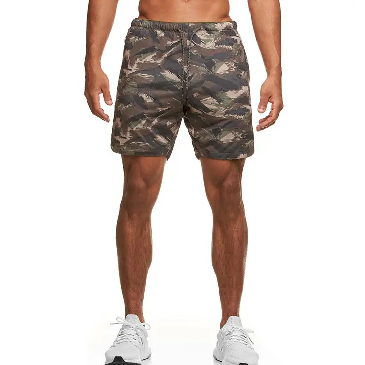 Invisible Open Crotch Pants Outdoor Sex Shorts Men's Summer Quick-Drying Beach Casual Pants Male Print Fitness Sweatpants Plus