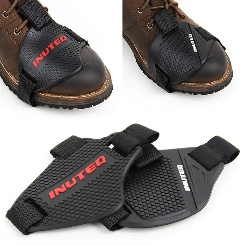 Rubber Motorcycle Shoes Protection Gear Shift Pad Adjustable Shifter Shield Anti Slip Pad Boot Cover Shifter Guards Protector