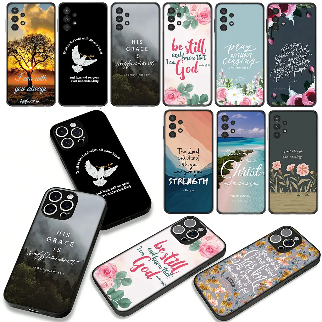 Bible Verse Christian God Spring Phone Case