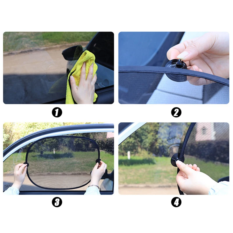 Car Sunshade Covers Universal Anti-UV Windscreen Folding Visor Reflector Windshield Auto Window Sun Shade Protector Accessories