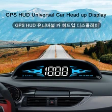 G2 Hud Display Car Obd2 With GPS Speedometer Odometer Compass Head Up Display Speed Security Alarm Digital Gauges For All Car