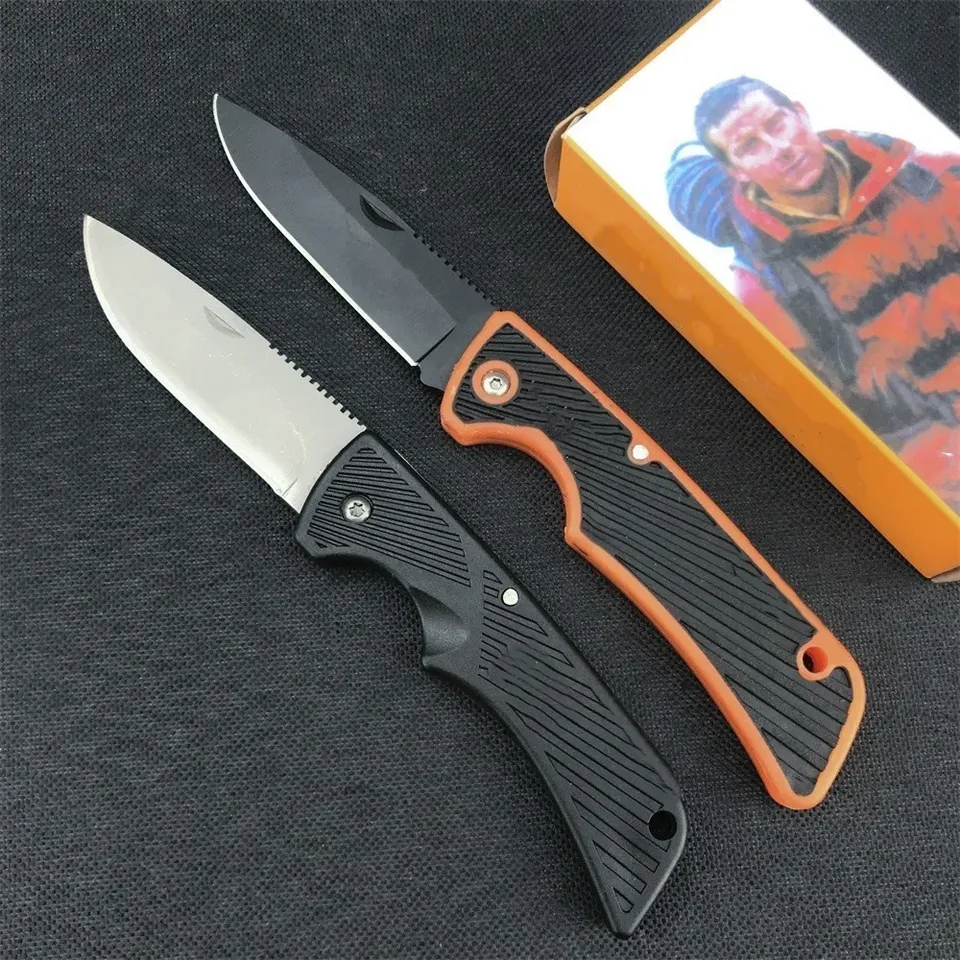 Pocket Tactical Folding Knife 8Cr13Mov Blade Rubber Handle Military Training Outdoor Hunting Knives Camping Survival EDC Tool