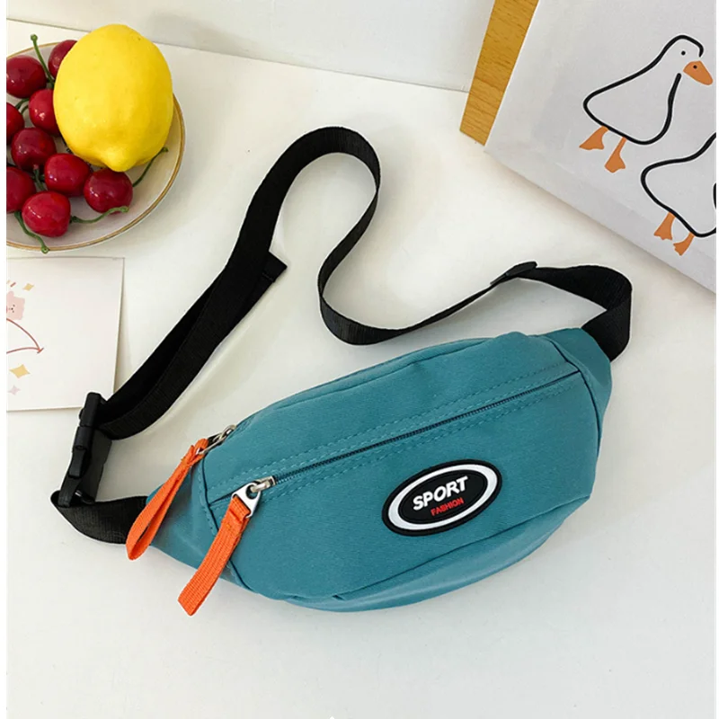 Cute Children Waist Bag High Quality Canvas Belt Bags Designer Crossbody Chest Bag Female Solid Fanny Pack Hip Purse Sb5fcc58a973d4b4dbef45e8e6f5a698a7
