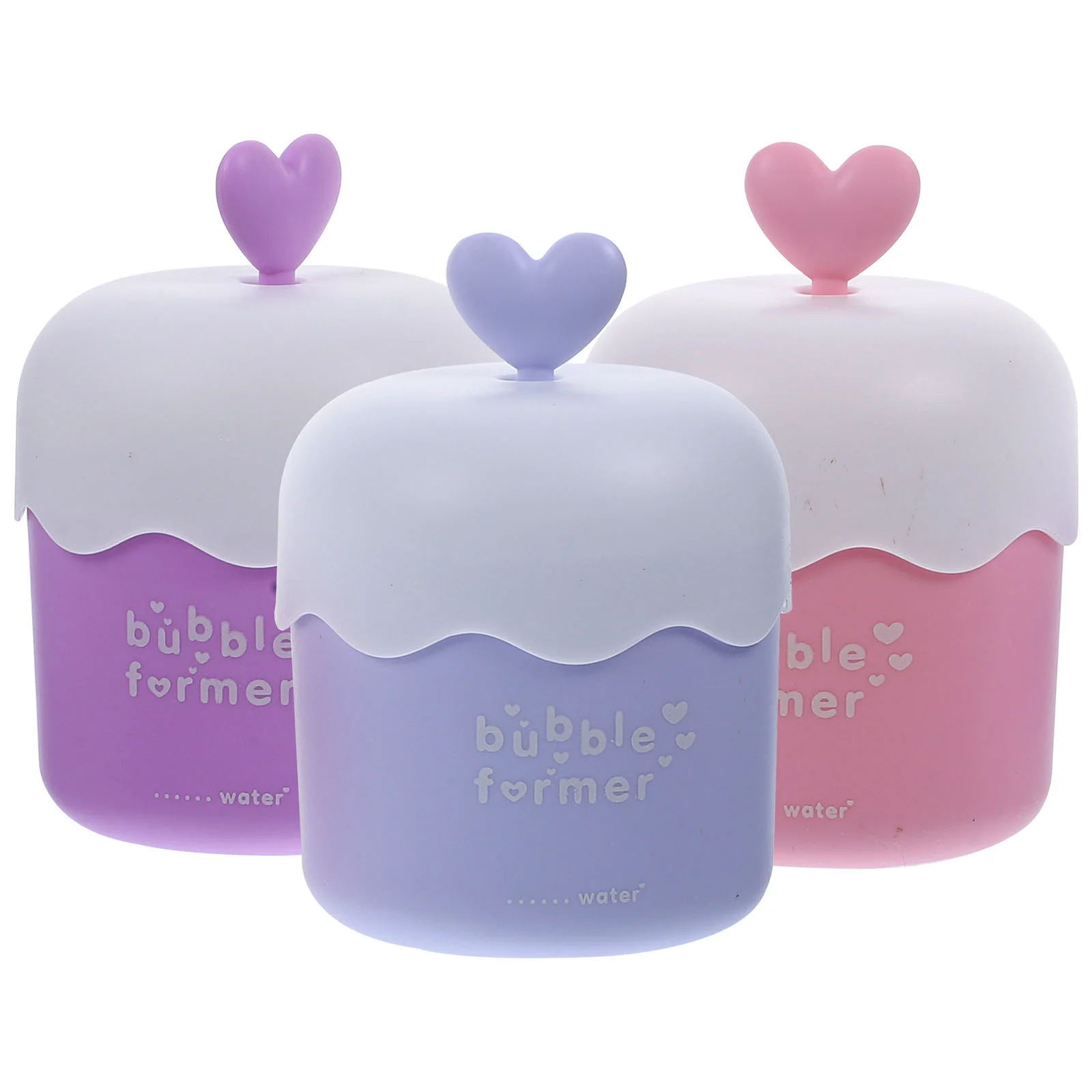 

3 Pcs Push Facial Cleanser Foam Cup Foamer Face Wash Whip Maker Cleaner Tool Pp Skincare Tools