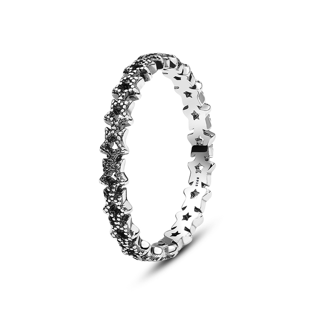 925 Sterling Silver Rings For Women Original Crown Love Heart Wishbone Engagement Wedding Rose Gold Crystal Ring Luxury Jewelry