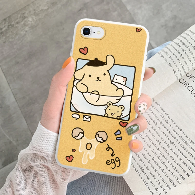thumbnail image 1 of Funda de silicona suave para iphone, carcasa con diseño de Kuromi Melody, Sanrio, para iphone 7, 8 Plus, SE 2020, SE2020, 1 of 5