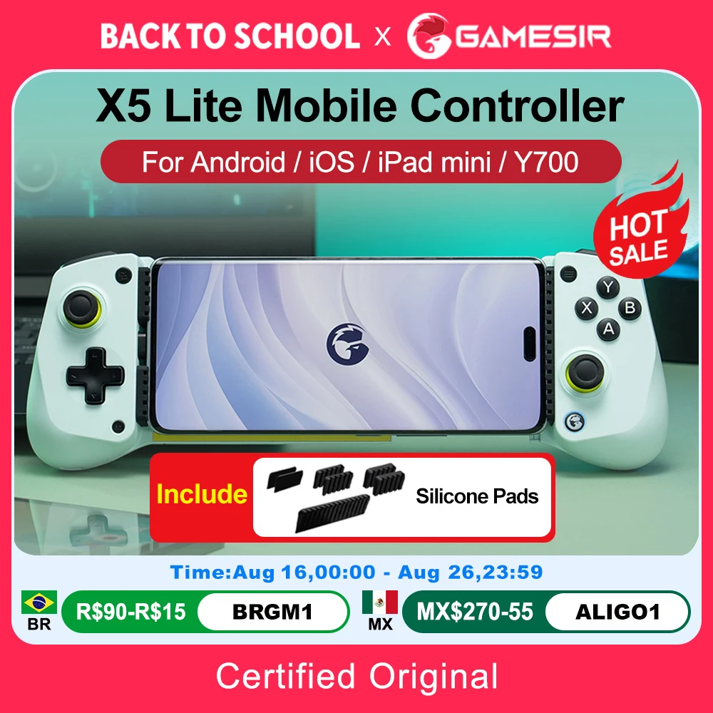 Ultimate Mobile Game Controller with Hall Effect Joysticks Design