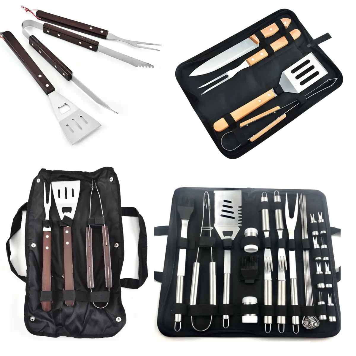 BBQToolsSetBarbecueGrillingUtensilAccessoriesCampingOutdoor