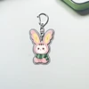 Kpop 17 Cartoon Keyring Bag Charm Pendant JEONGHAN JOSHUA JUN WONWOO HOSHI Idol Cute Animals Face Keychains Fans Collection Gift 3
