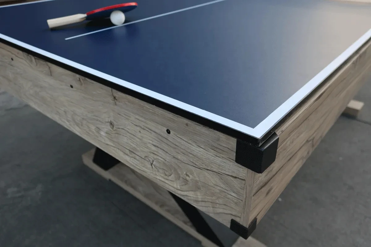 7ft 3 In 1 Combo Multi Function Game Ping Pong Table dining Table Pool