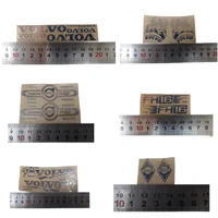 Metal Paste Logo Post Metal Stickers For 1/14 Tamiya RC Truck VOLVO FH12 FH16 56360 RC Car Tamiya LESU Trailer Tractor Parts 1