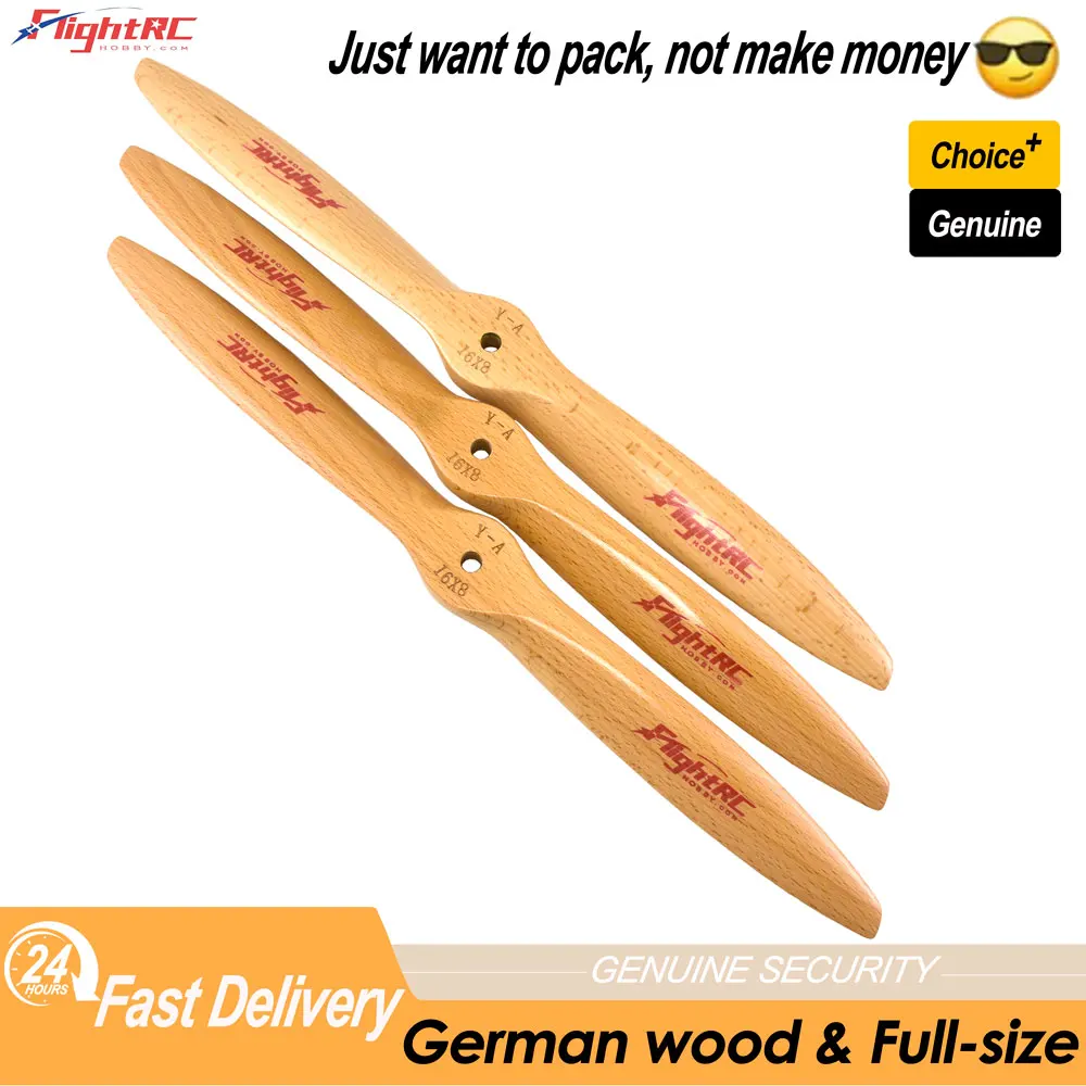 

1Pc Wooden Propeller RC Airplanes Gasoline Engine Spinner CW 12x8 13x6 14x6 14x10 15x8 16x6 16X8 16x10 18x8 18x10 19x8 20x8 22x8