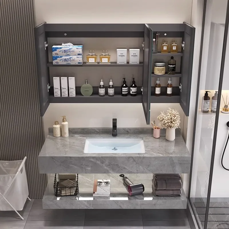 Marble Gary Bathroom Sink Vanities