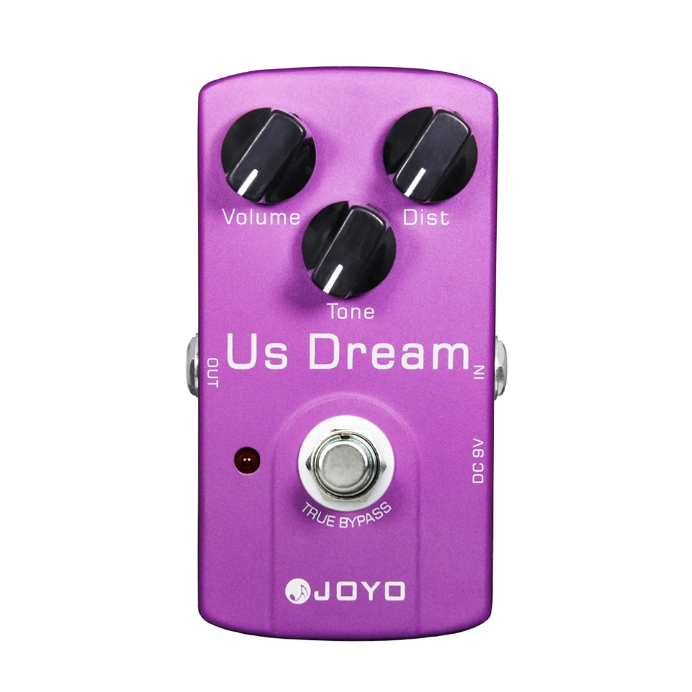 JF-34 US DREAM Distortion Guitar Pedal Simulate Driven Tube Amplifier High Gain