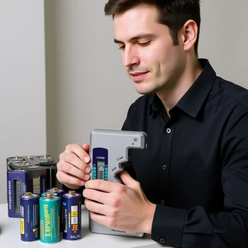 Tester Digitale Universale per Batterie al Litio N/AAA/CAA/D/1.5V, Verificatore di Capacità BT168