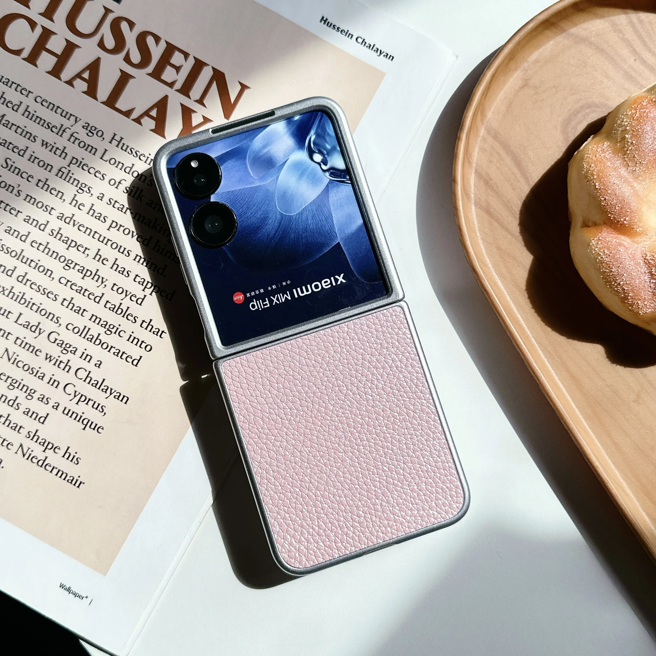 Luxury Faux Leather Ultra-Thin Shockproof Phone Case - Hard Back Cover Accessories