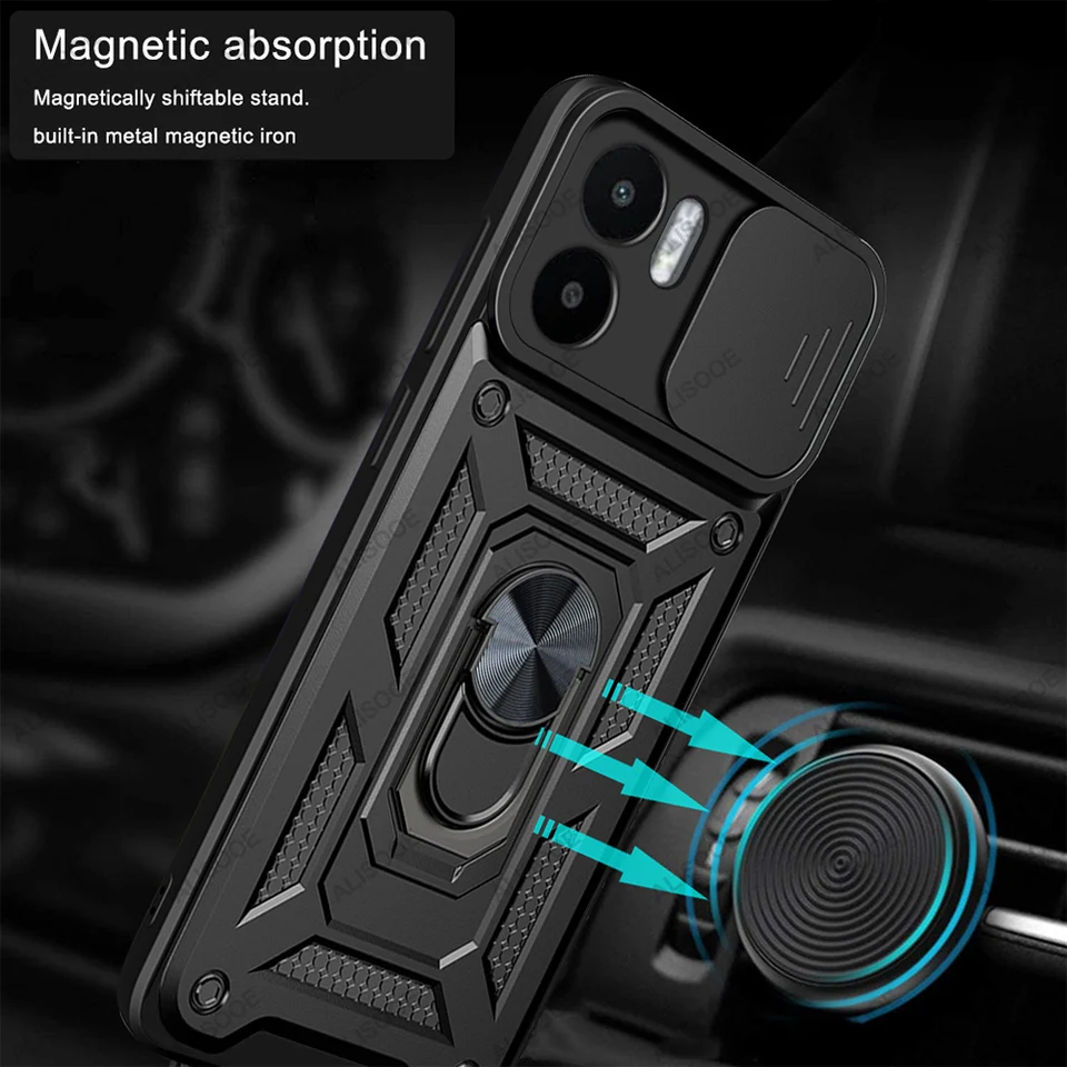 Beajew Cover per Xiaomi Redmi A1 Plus/A2 Plus, Custodia Portafoglio,Cover Libro,Pelle Flip con [Funzione di Supporto] [3-Scheda Slot] [Magnetica] Antiurto,Laccio Tracolla-Viola
