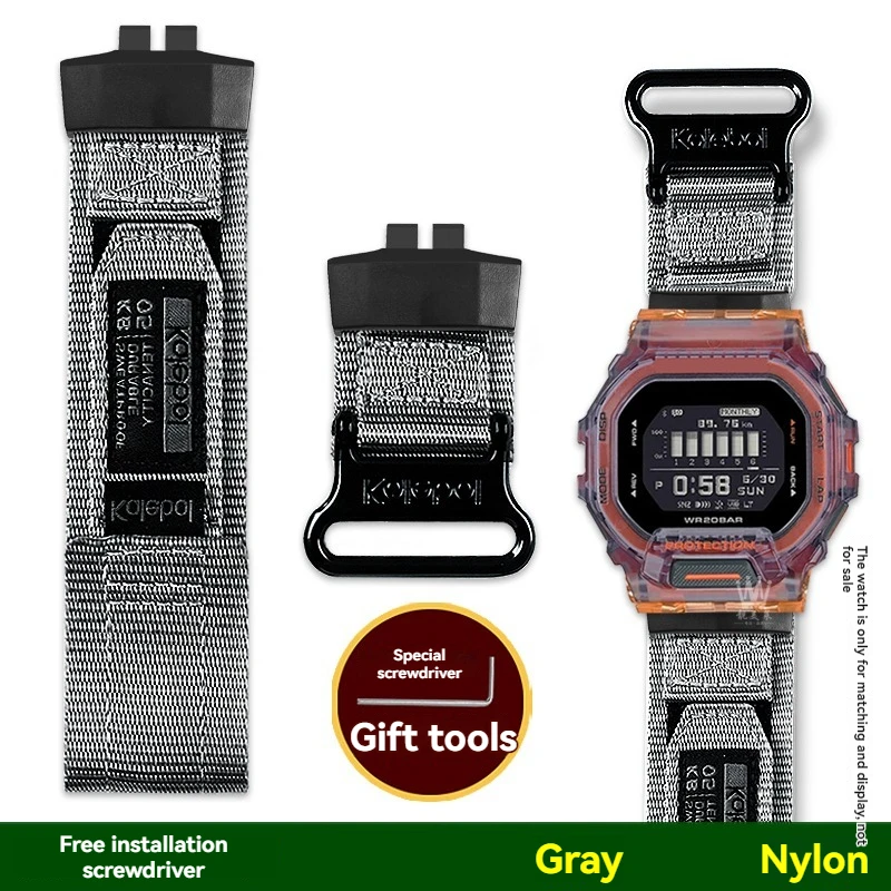 Nylon Canvas Outdoor Sports Watch Strap