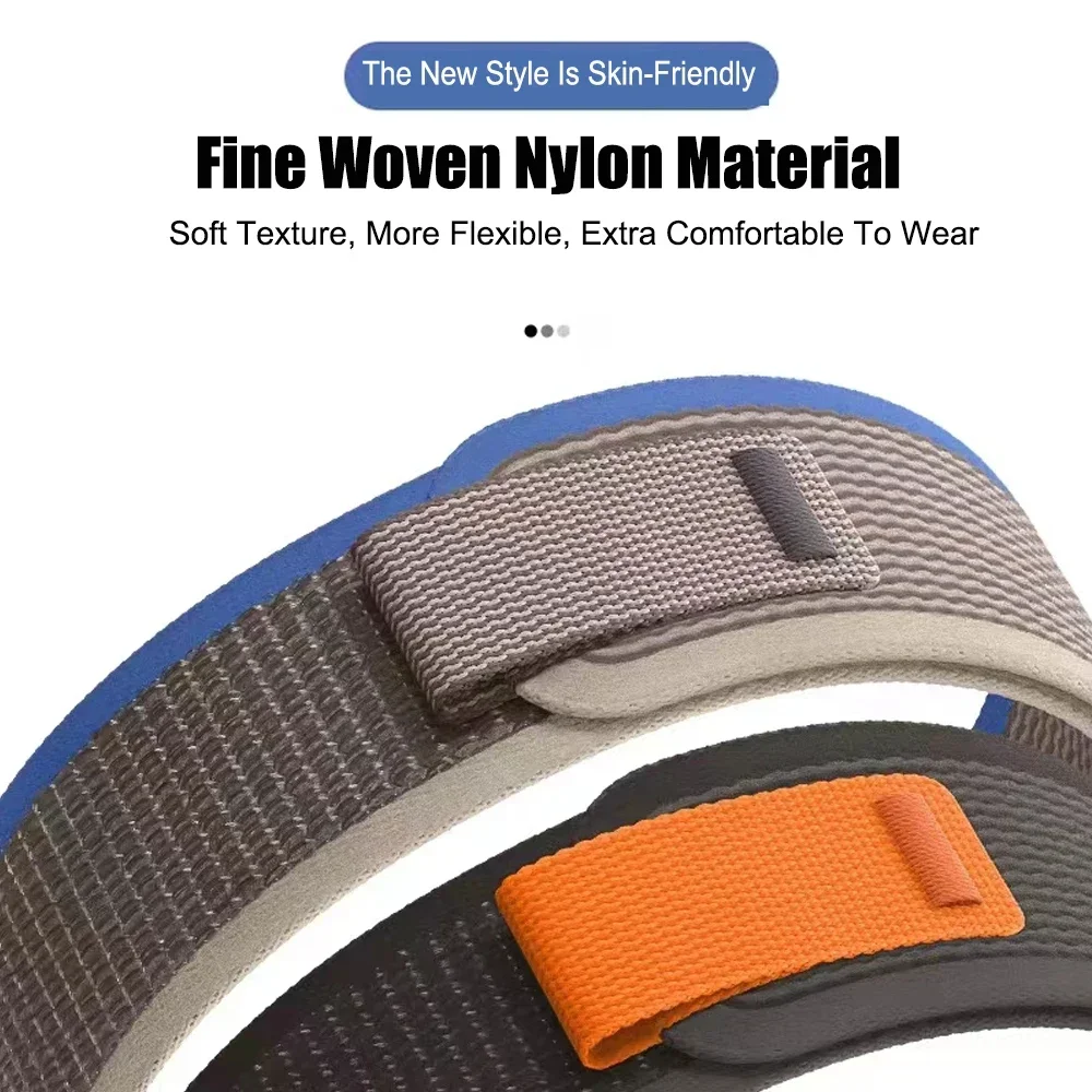 Versatile 22mm Nylon Loop Watch Strap - Durable and Stylish Wristband/Bracelet