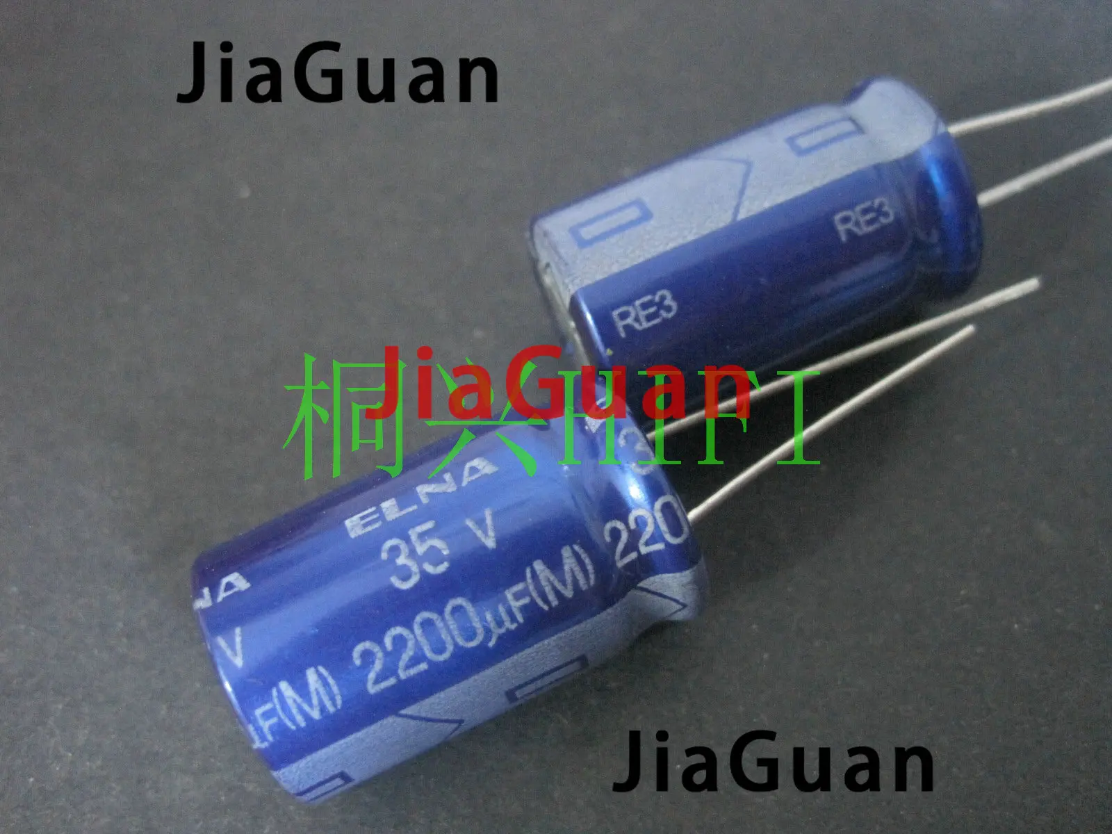 10 шт. новый Электролитический конденсатор ELNA RE3 35V2200UF 16X25MM 2200 мкФ/35V blue robe мкФ 35V